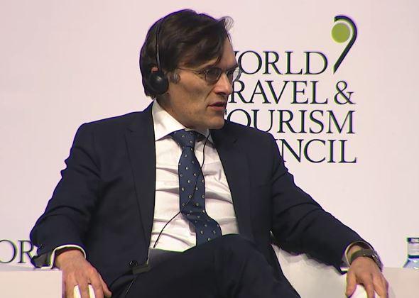 Alberto Durán durante su intervención en el congreso de Sevilla