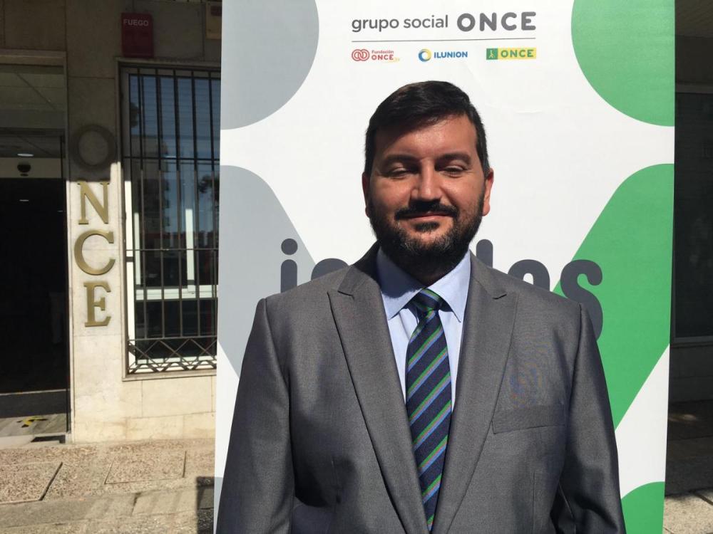 Garcia Soriano llega "con mucha ilusión y con muchas ganas" a la dirección de la ONCE en Huelva