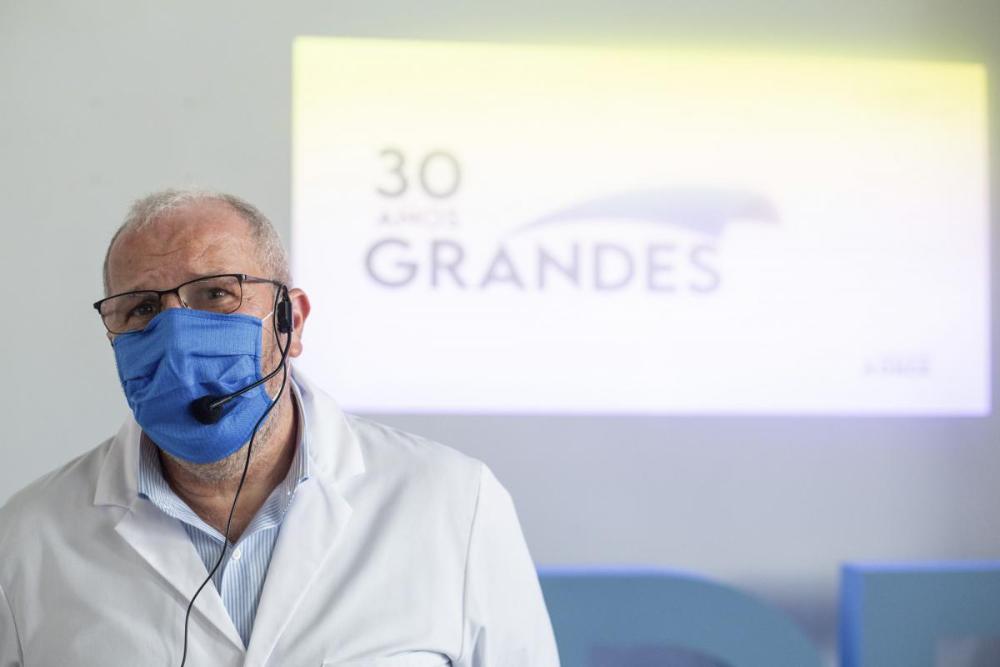 Salvador Carmona, director de la lavandería de Ilunion en Dos Hermanas (Sevilla)