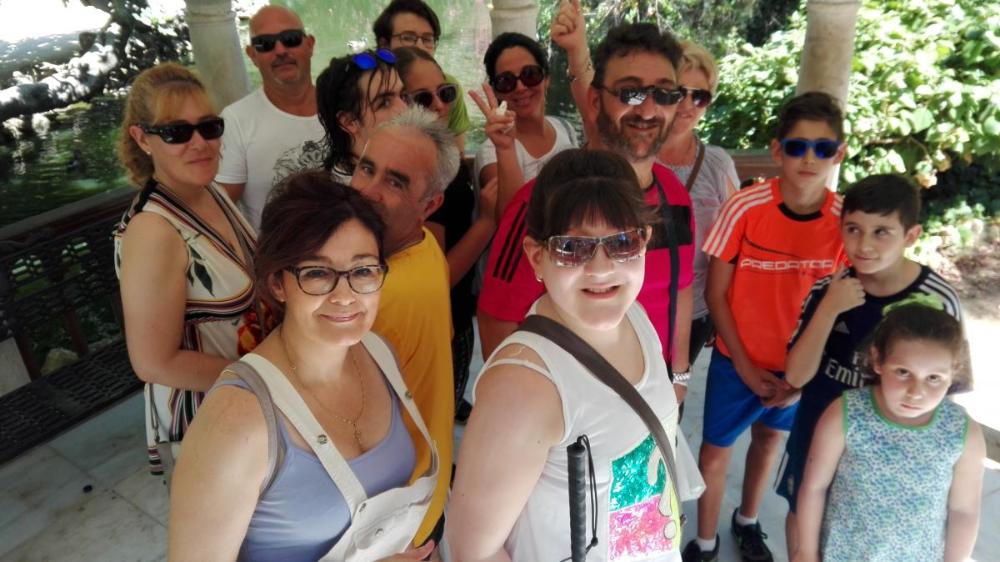 Imagen de la prueba de la espiral en equipo desarrollada durante la jornada