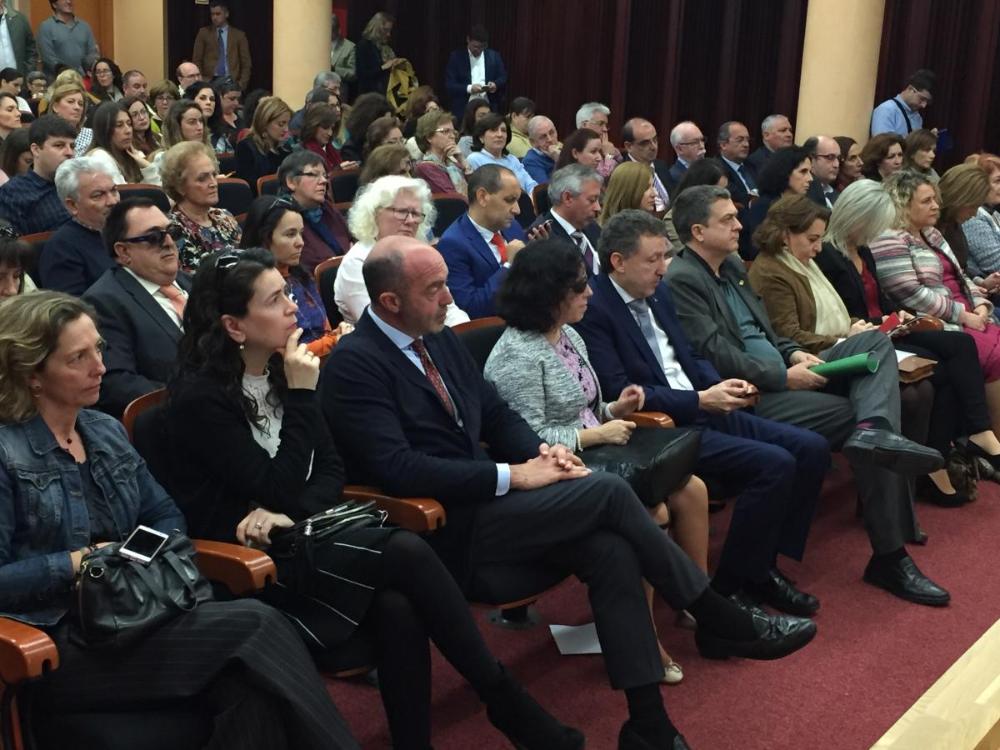 Salón de Actos del Pabellón de Fundación ONCE, sede de la Jornada del CERMI-A