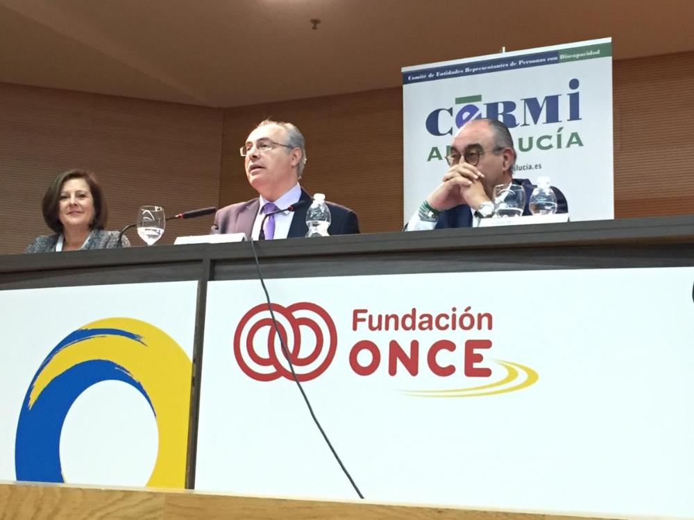 Intervención del presidente de la Cámara andaluza durante la Jornada
