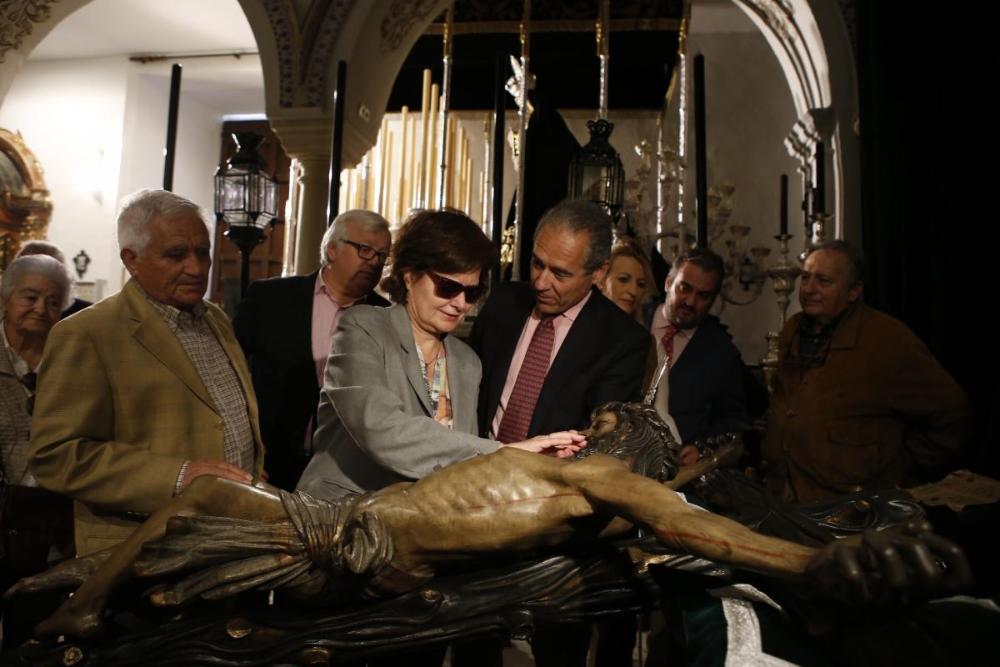 Visita al Cristo de la Vera Cruz de Sevilla