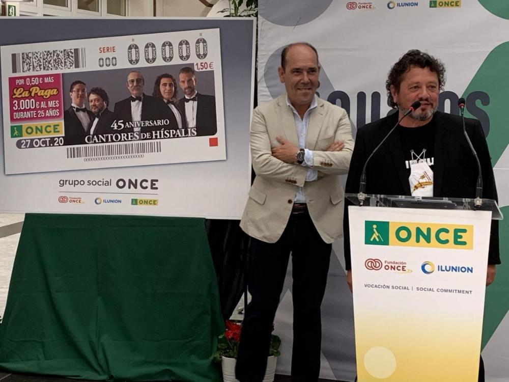 Juani dijo que este cupón va mucho más allá de un premio y que iguala a todos los españoles