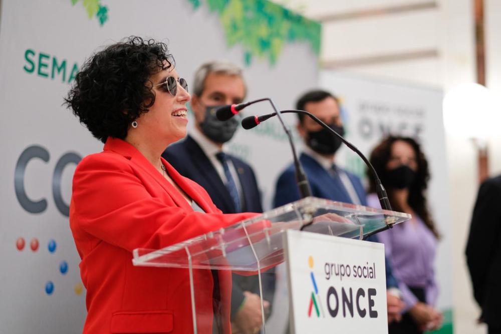 Isabel Viruet invitó a los andaluces a participar en la Semana de la ONCE