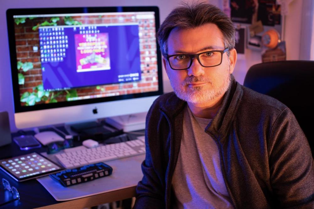Julio Rodríguez, instructor de Tiflotecnología en el CRE de Sevilla
