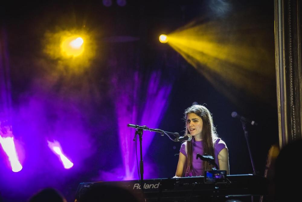 Actuación de Laura Diesptraten en la Sala Oasís de Zaragoza | Foto: Carmen Sayago
