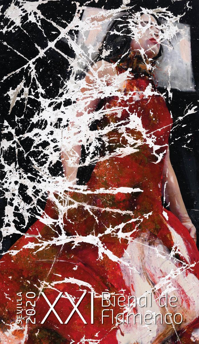 Cartel oficial de la Bienal de Flamenco de Sevilla 2020