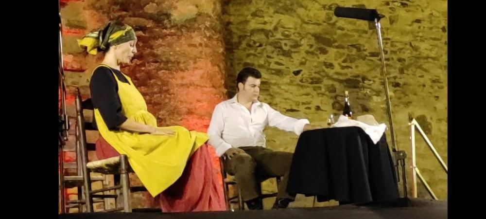 Otro momento de la representación de 'Luna de Espinas'