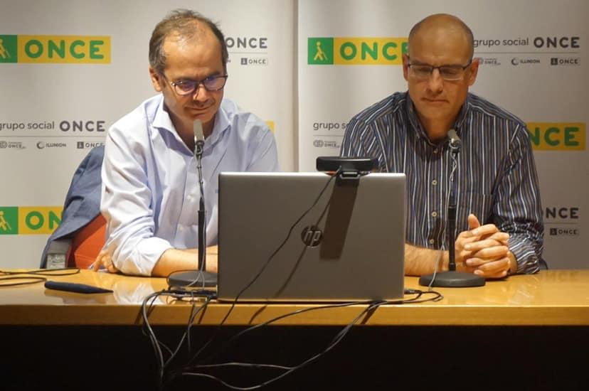 Charla impartida en la sede de la ONCE de Málaga en el Día Mundial de Internet
