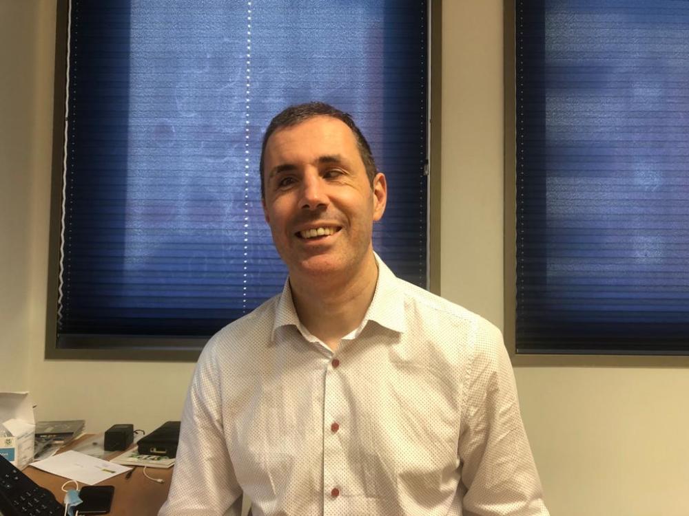 El jefe de Servicios Sociales de la ONCE en Málaga, Marcelo Rosado