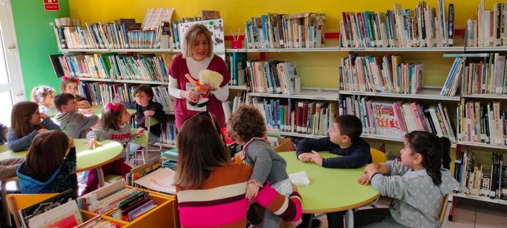 Los chavales siguieron muy atentos todas las explicaciones que recibieron durante los talleres y actividades