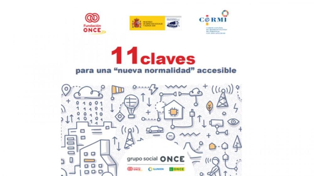 Imagen del cartel de la guía 'Nueva Normalidad Accesible'