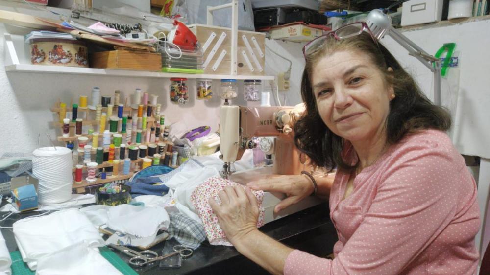 Nuria Rodríguez, maestra de la ONCE en Málaga, impulsora de la iniciativa