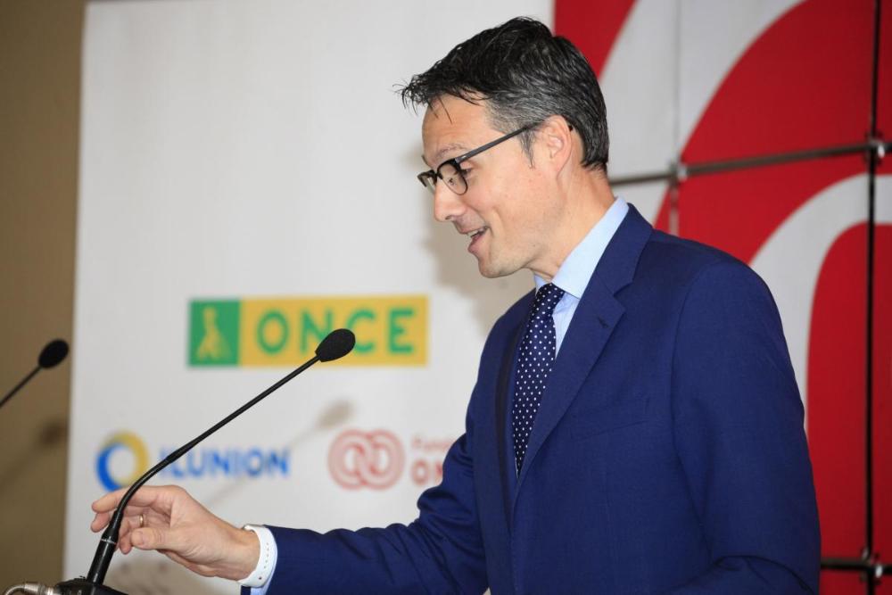 Fernando Riaño durante su intervención
