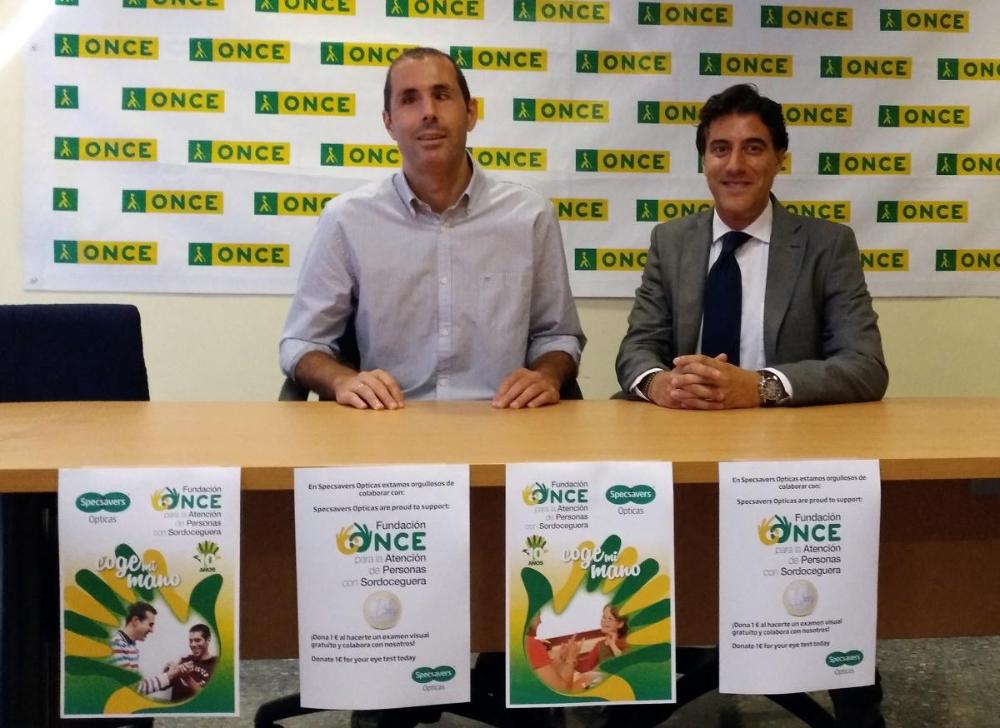 Marcelo Rosado y José Ángel Moral-Tajadura, en la presentación de la campaña ante los medios de comunicación