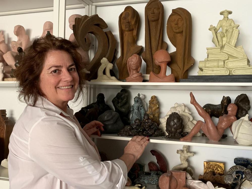 Mir confía en poder dejar huella también en Málaga con una gran obra en alguna plaza pública de su ciudad