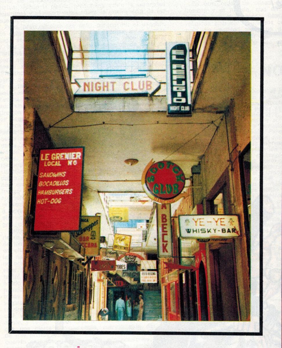 Imagen del Pasaje Begoña en la Torremolinos de los años 60