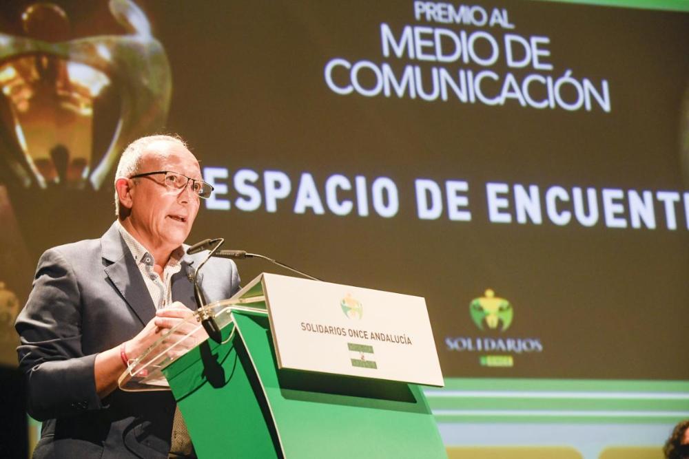 Intervención del director de 'Espacio de Encuentro', Miguel Doña, director también de Radio Huelva, de la Cadena SER