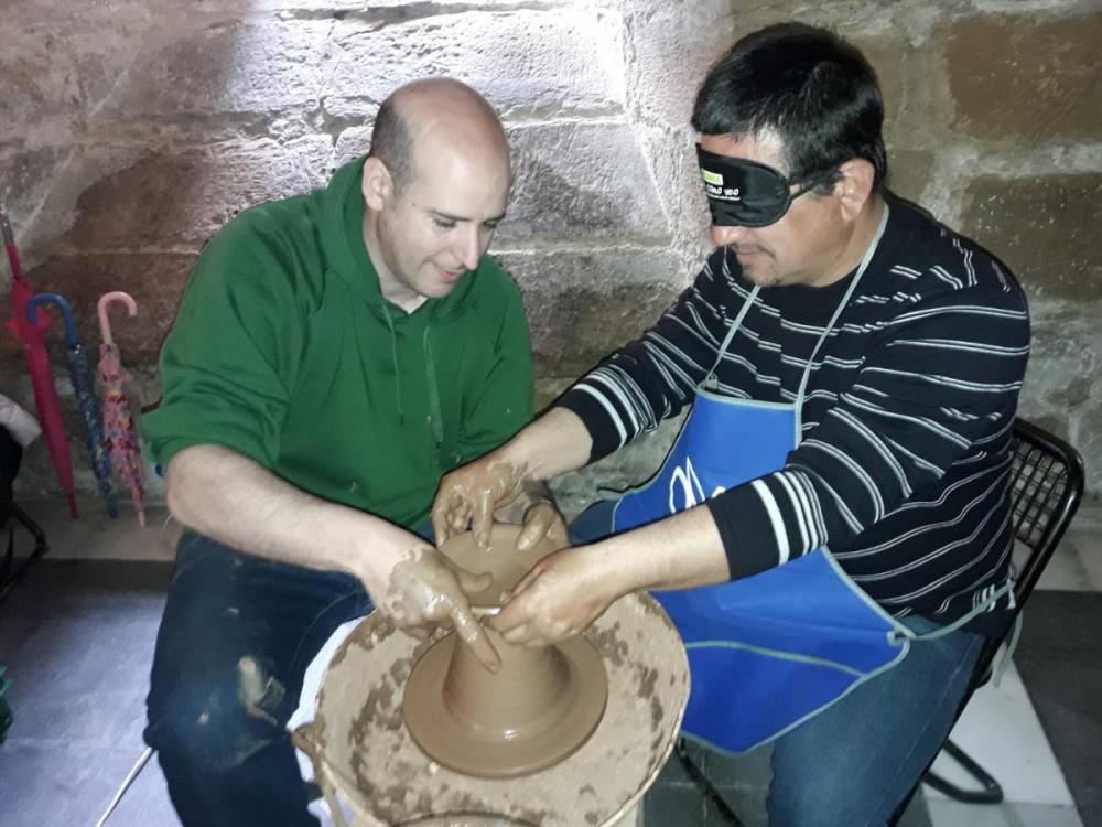 Taller de artesanos en Úbeda (Jaén)