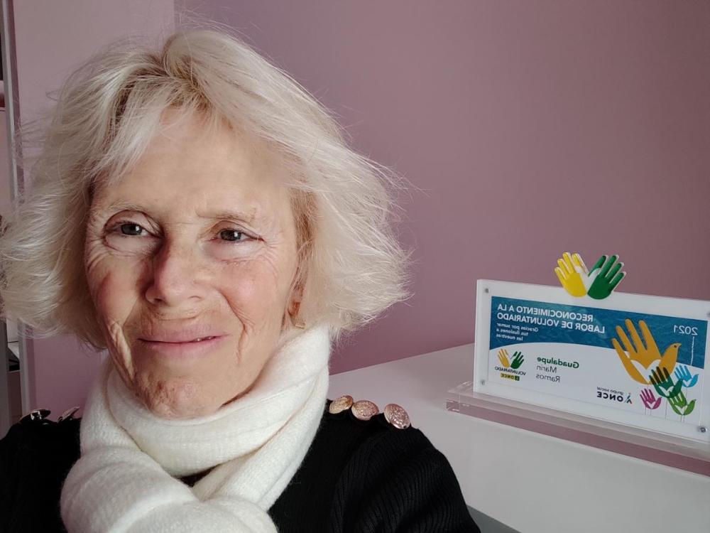 Guadalupe Marín, Voluntaria del Año en Cádiz