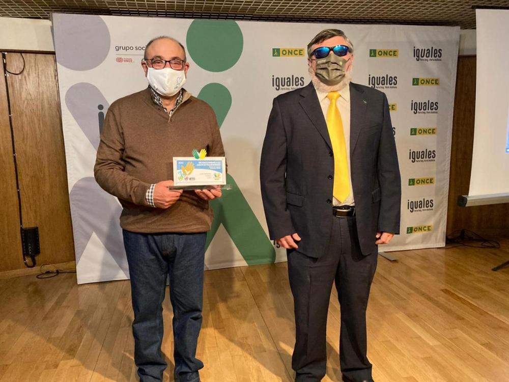 Juan Antonio García Lara, Voluntario del Año en Granada