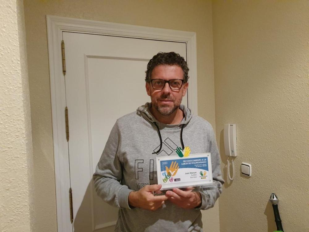 Juan Manuel Suárez Ramírez, Voluntario del Año en Jerez