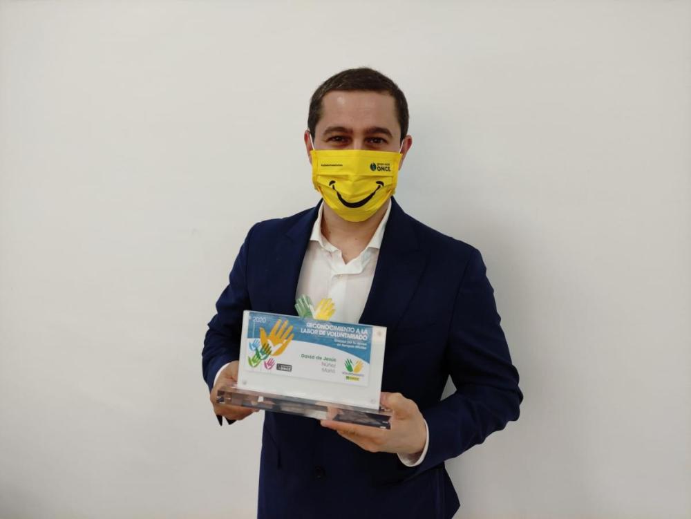 David de Jesús Núñez Maño, Voluntario del Año en Huelva