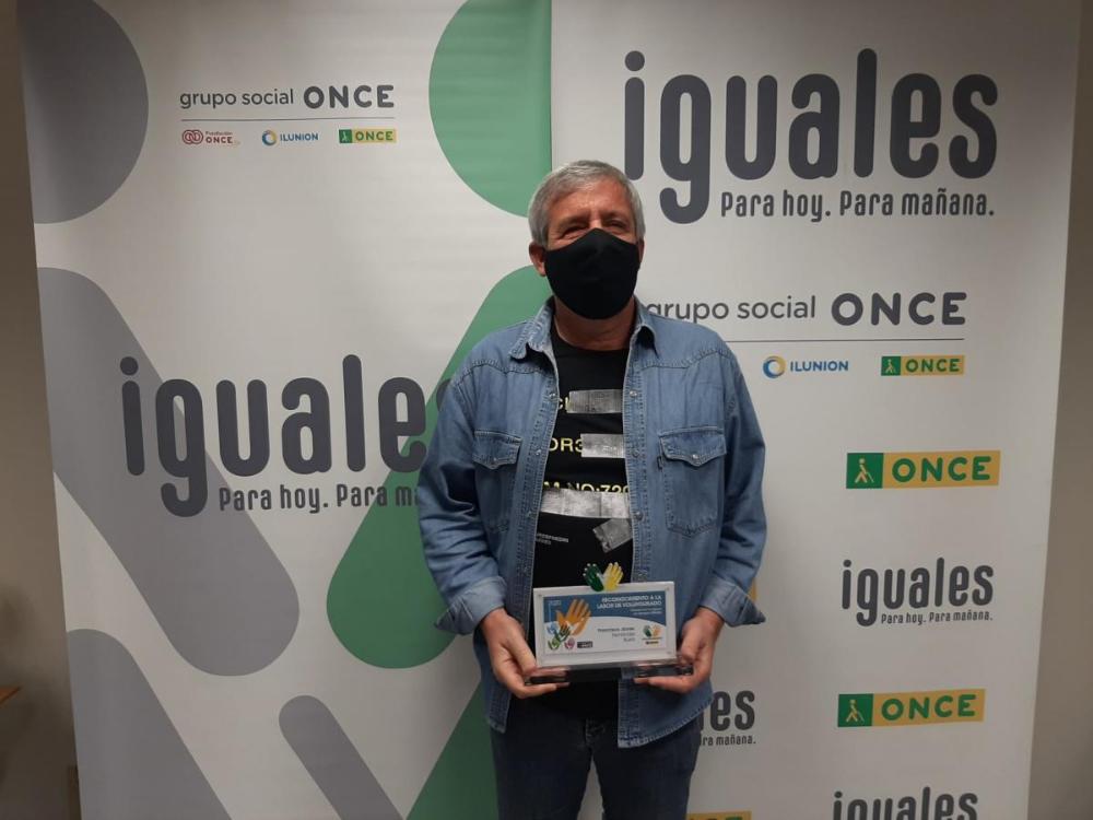Curro Fernández Bustos, Voluntario del Año en Málaga