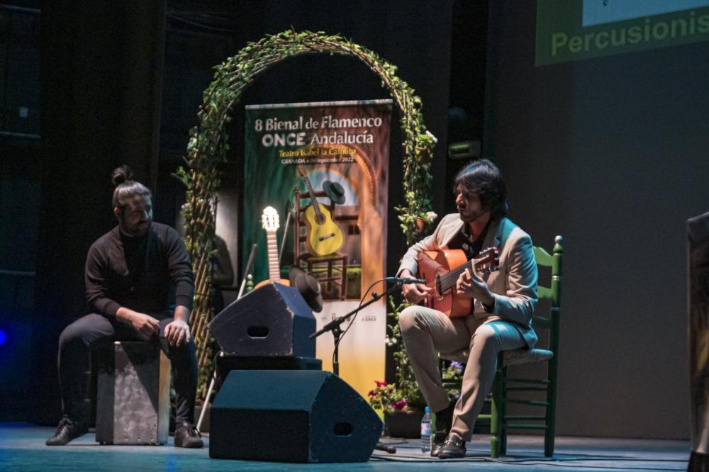 Broche final con la actuación de Juan Habichuela como artista invitado de esta VIII BIenal de Flamenco de la ONCE