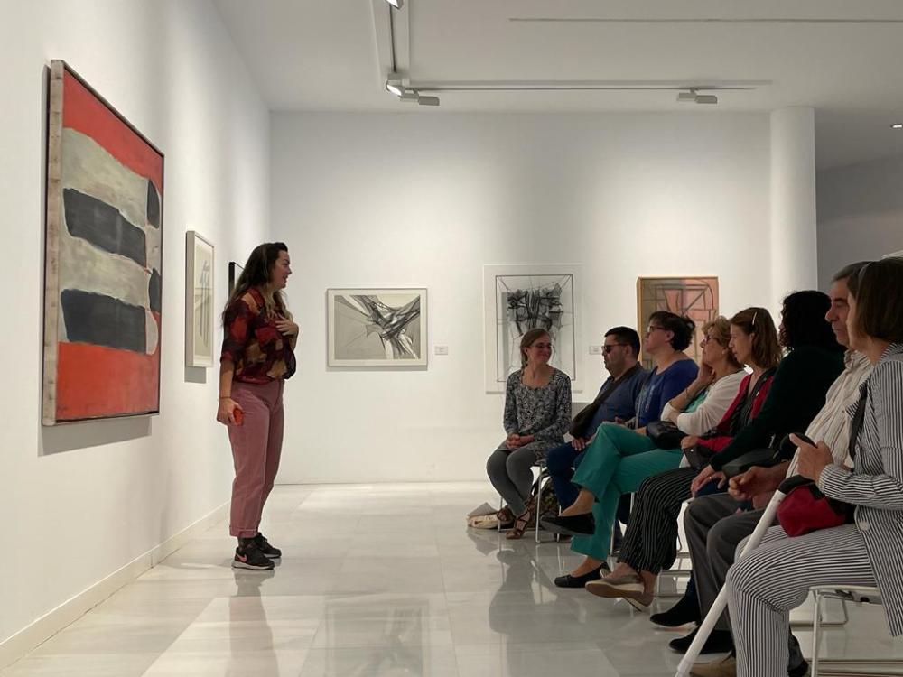 La primera de las visitas de este programa conoció al pintor granadino José Guerrero