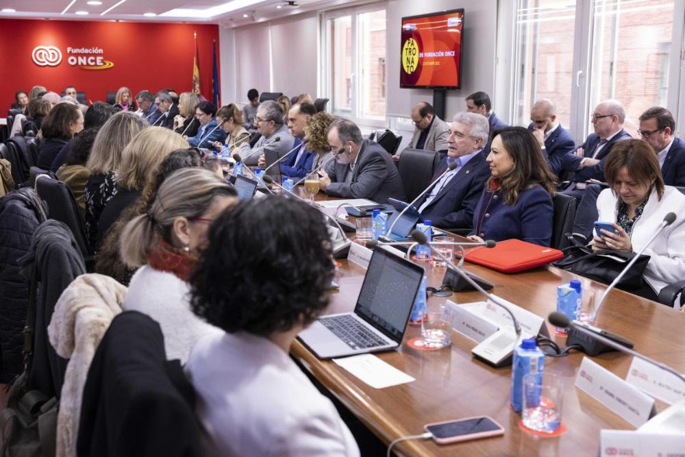 Imagen general de la reunión del Patronato
