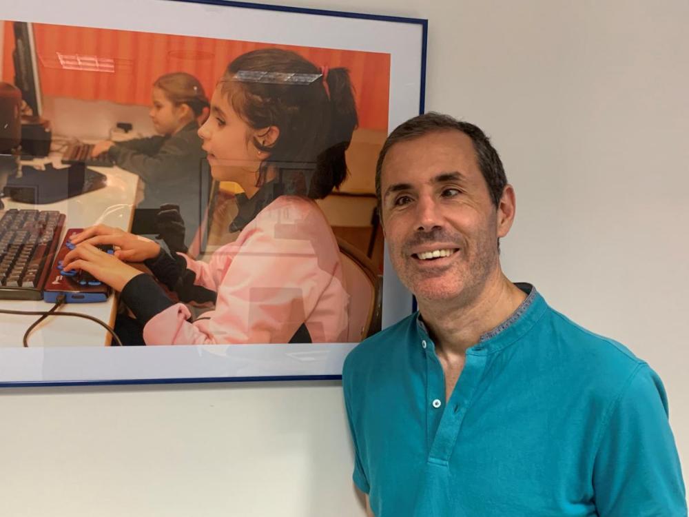 Marcelo Rosado, jefe de Servicios Sociales de la ONCE en Málaga