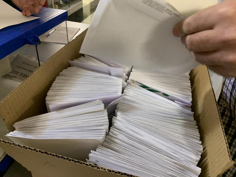 Recuento del voto por correo