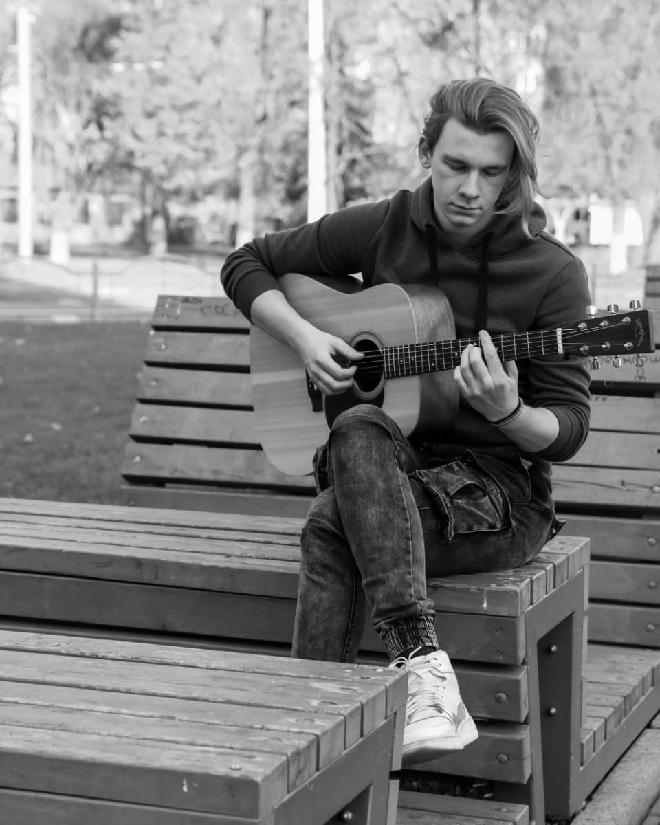 Roman en la ciudad ucraniana de Lviv