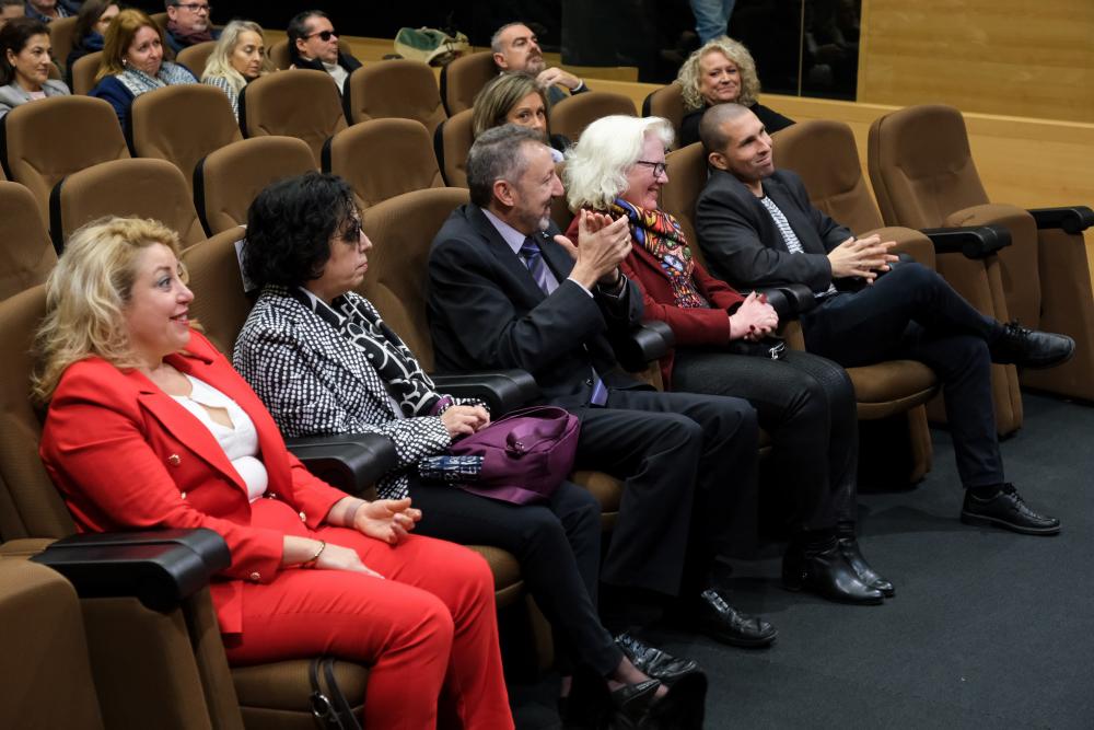 El delegado de la ONCE y la presidenta del Consejo Territorial asistieron al acto