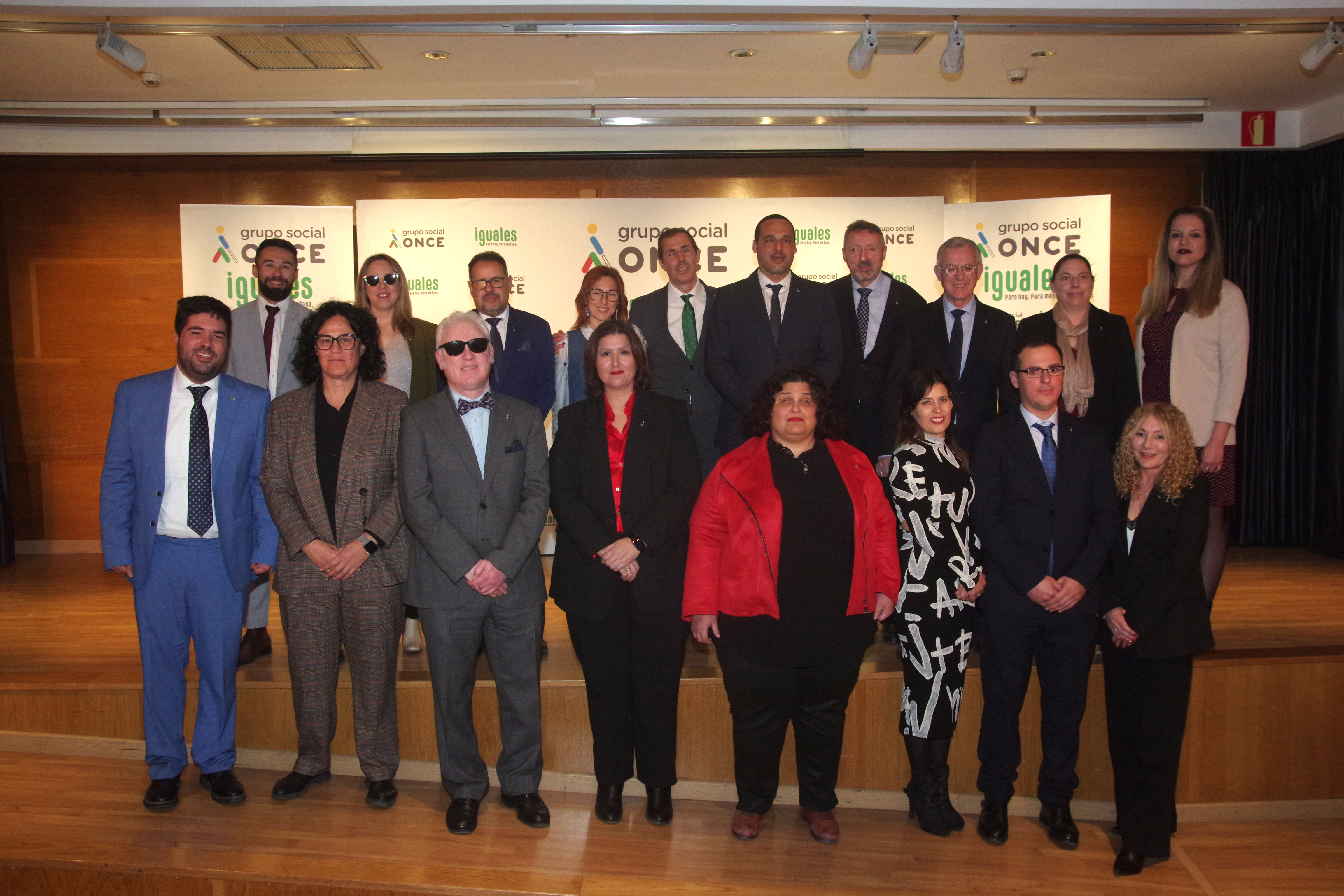 Equipo de la ONCE en Málaga y Córdoba