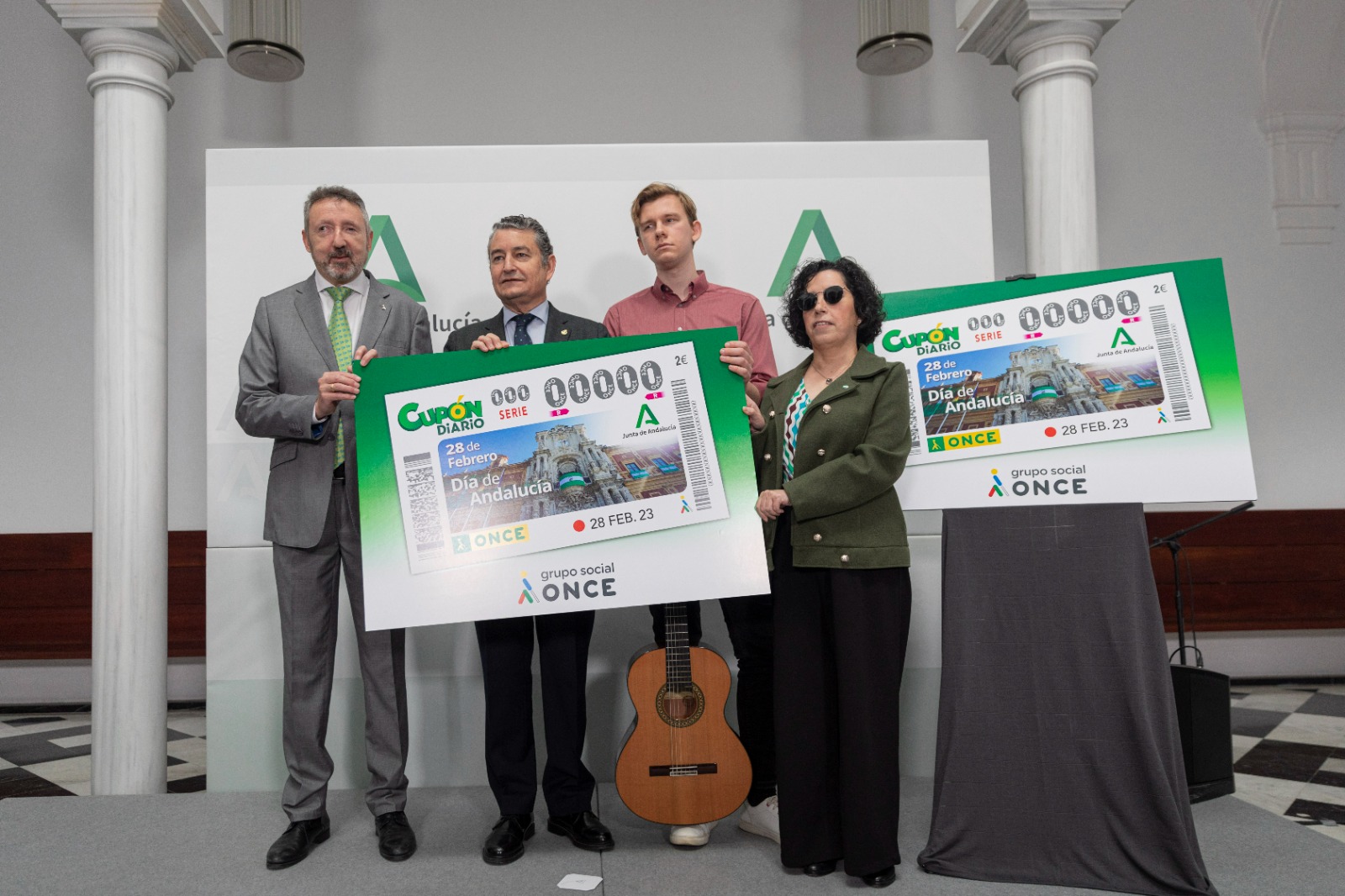 Presentación del cupón del 28-F en San Telmo | Fotos: María José López EP