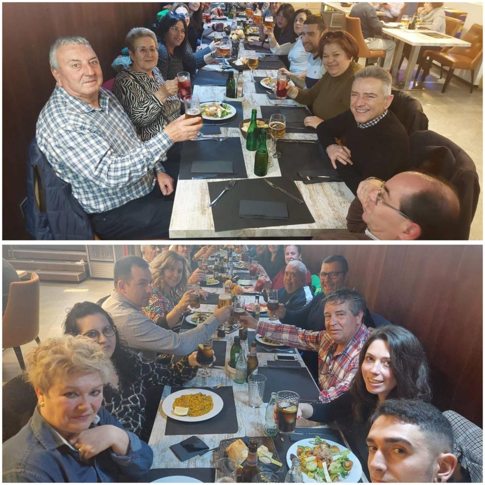 Almuerzo y tertulia del 8-M en la ONCE de Almería