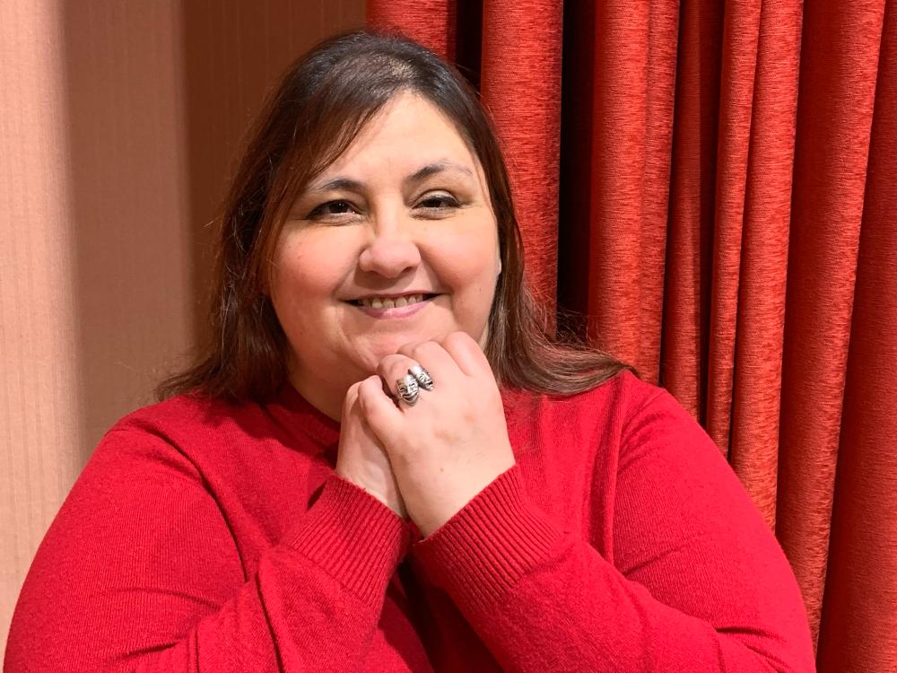 Primer plano de Esther Ruiz
