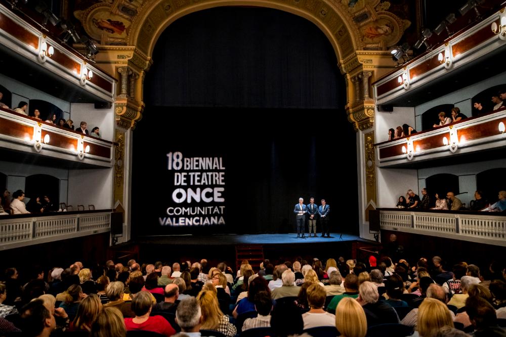 Acto inaugural de la Bienal de Teatro ONCE