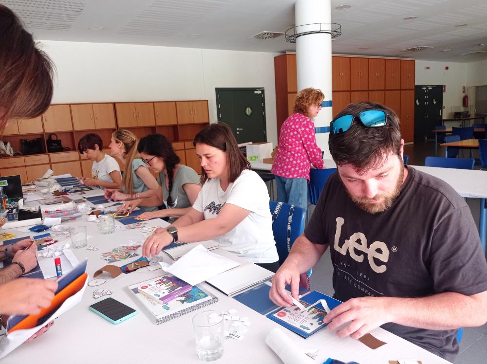 Participantes en los talleres
