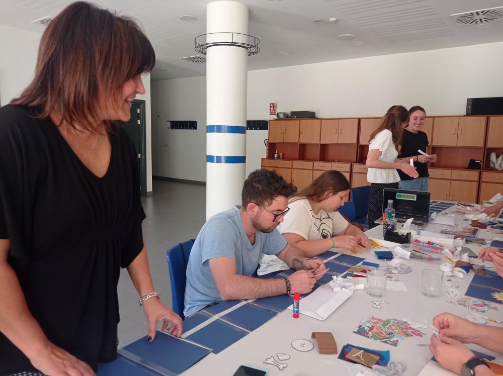 Participantes en los talleres