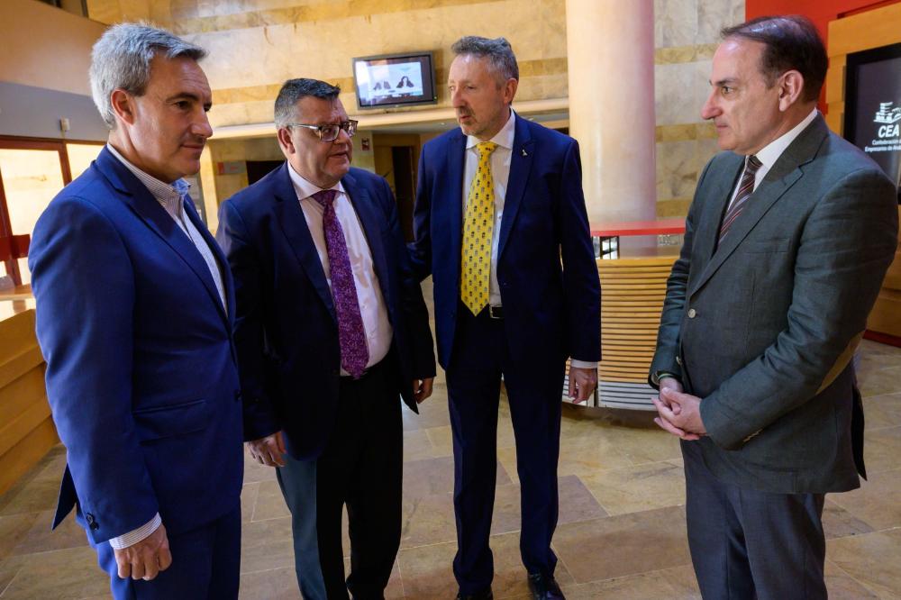 Alejandro Oñoro, José Luis Martínez Donoso, Cristóbal Martínez y Javier González de Lara
