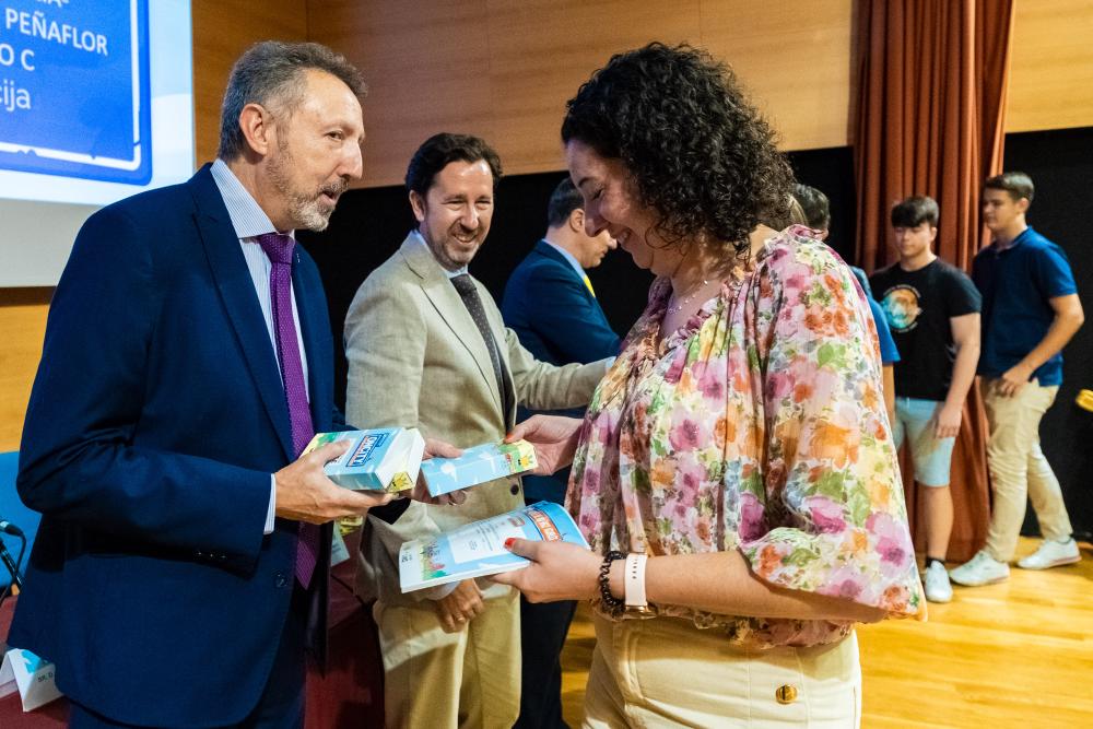 Entrega a los ganadores en la Categoría C