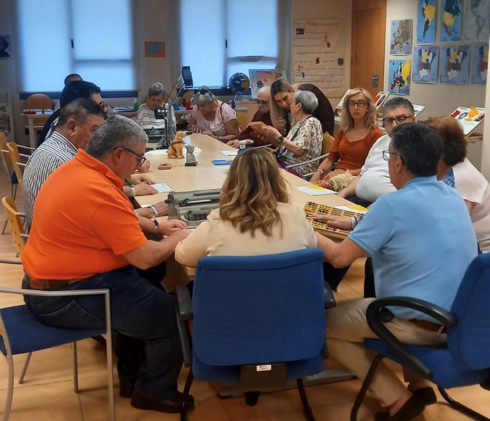 Actividad de braille en Jaén