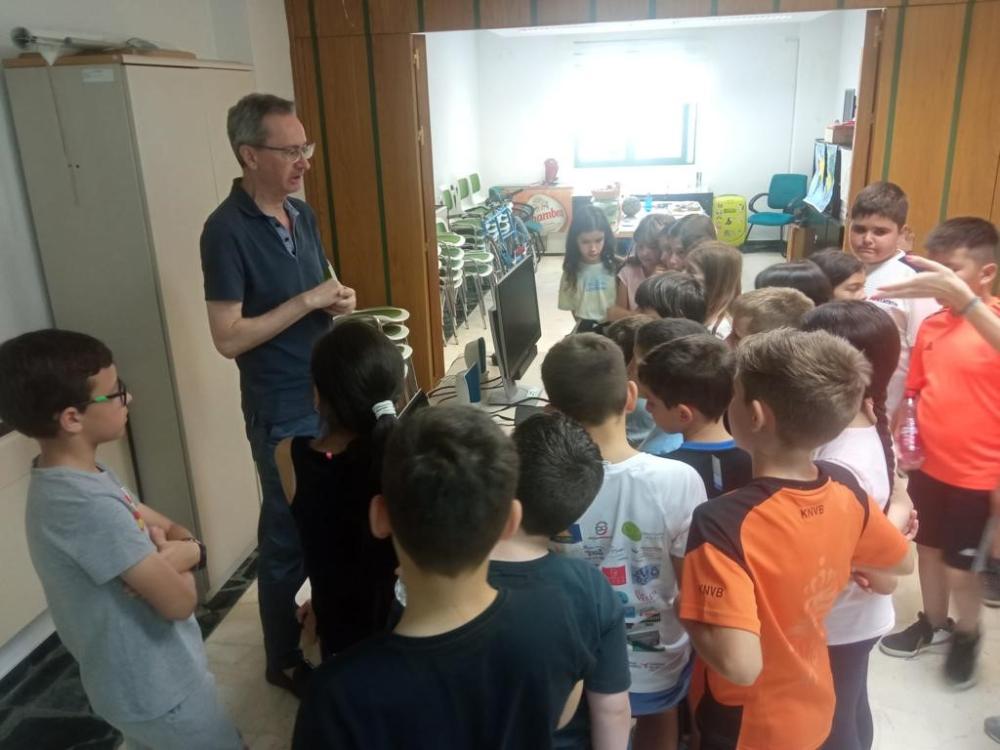 actividad escolar en Baza