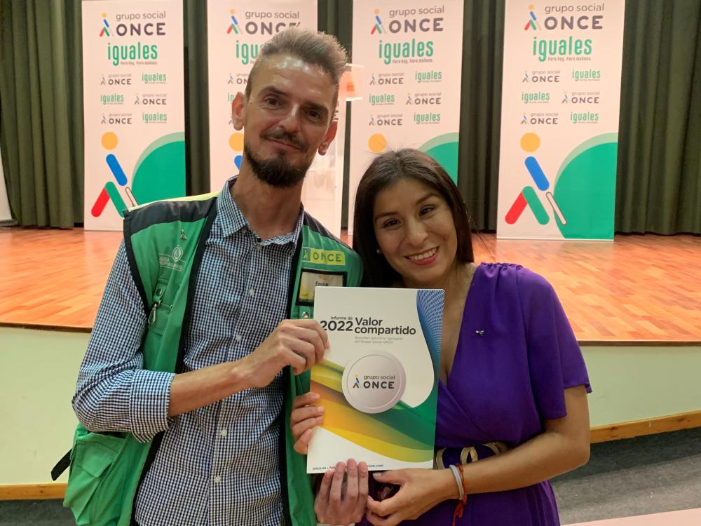 Emilio Caballero y Nancy Chacón
