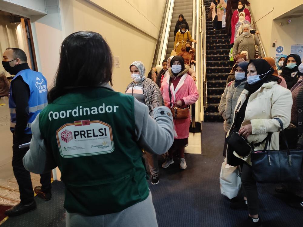 Mujeres inmigrantes participantes en el programa de Interfresa