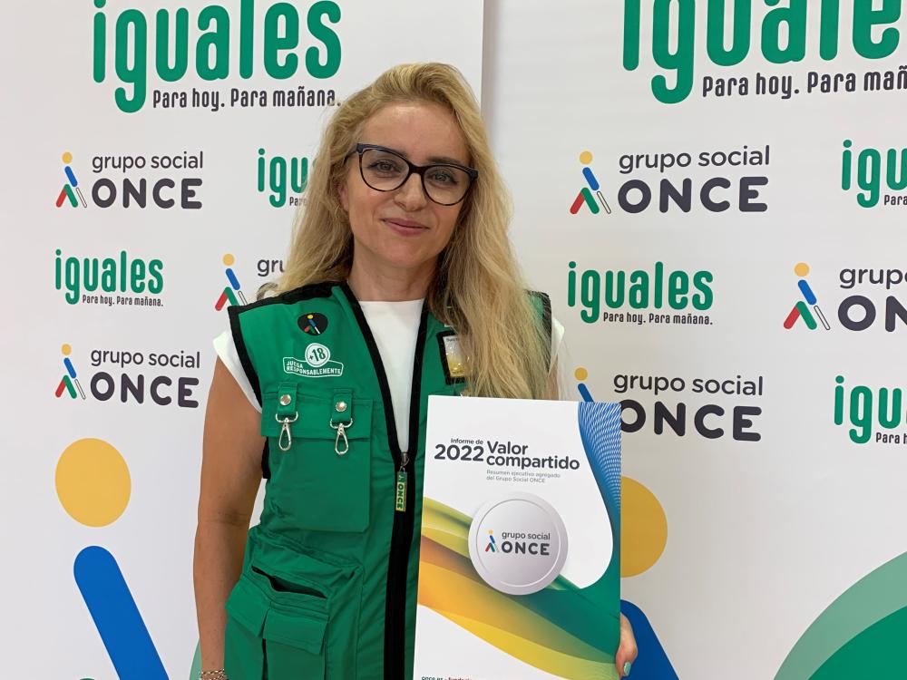 La vendedora jienense Domi Peláez